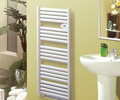 radiateur �lectrique s�che serviette OVALU-BAIN avec bo�tier de commande � affichage digital